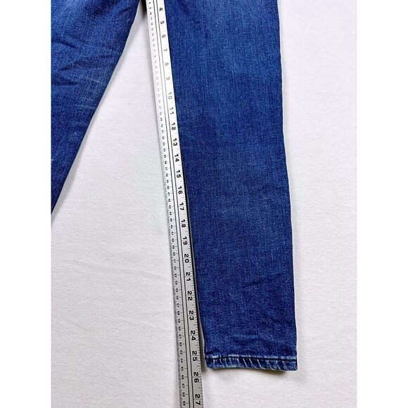 Joe's Jeans Size 25 The Icon Mid Womens Rise Skinny Crop Blue - Picture 8 of 8